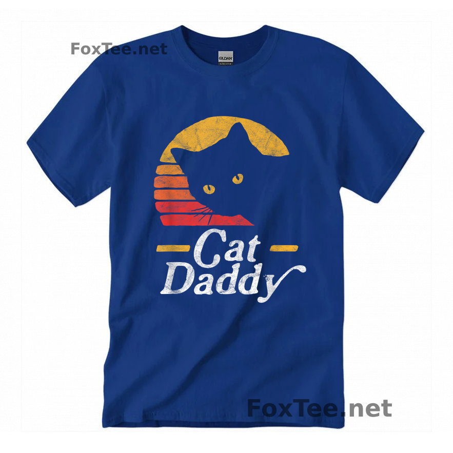 Thumb Cat Daddy Vintage T-Shirt - Royal