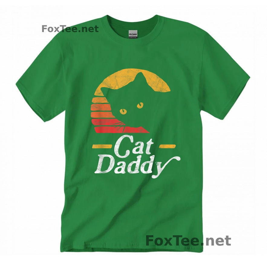 Thumb Cat Daddy Vintage T-Shirt - Irish Green