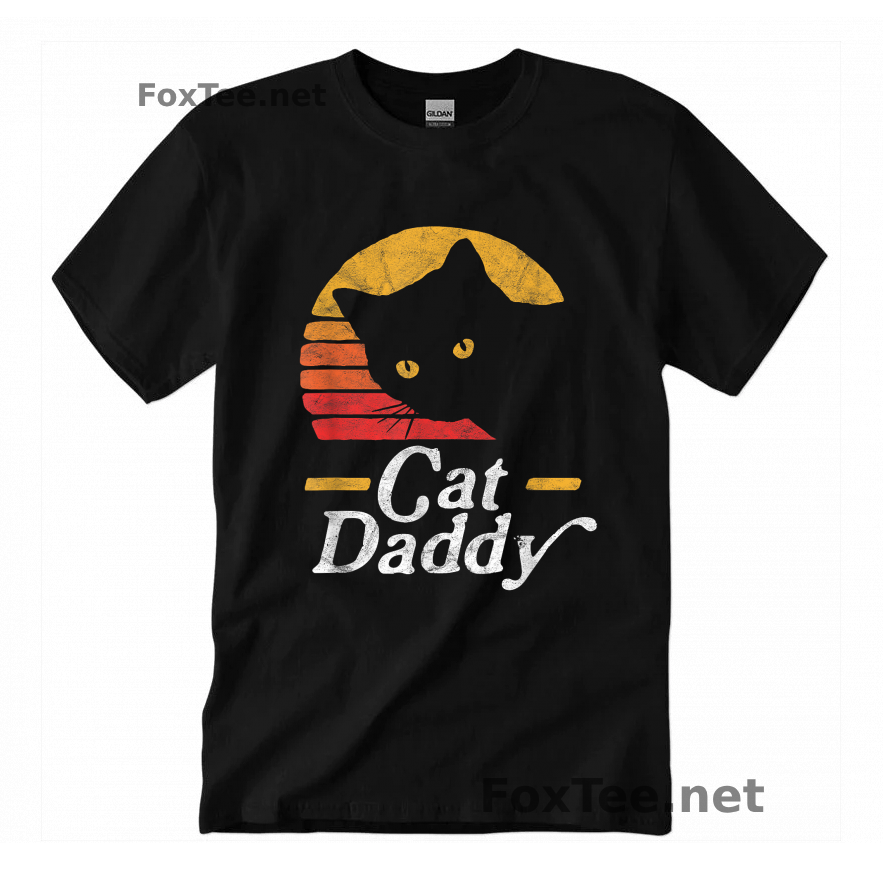 Thumb Cat Daddy Vintage T-Shirt - Black