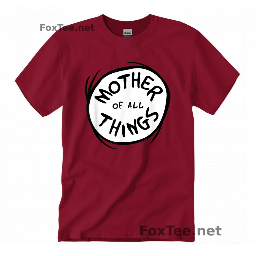 Thumb  Mother of all Things T-Shirt - Cardinal Red