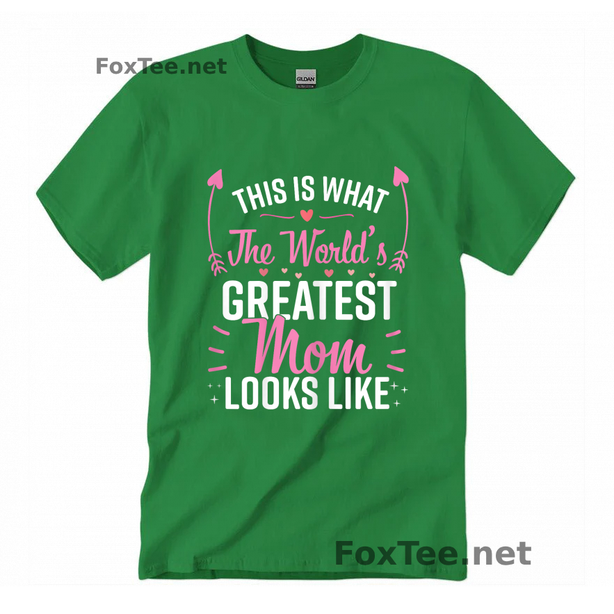 Thumb Best Mom Best Mother T-Shirt - Irish Green