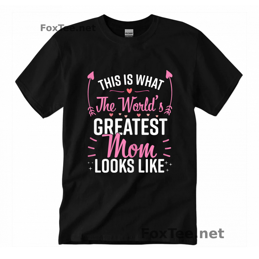 Thumb Best Mom Best Mother T-Shirt - Black