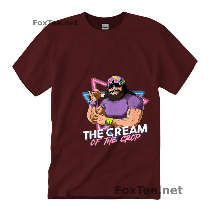 Thumb The Cream of The Crop, Funny Wrestling Ugly Xmas Christmas T-Shirt - Maroon