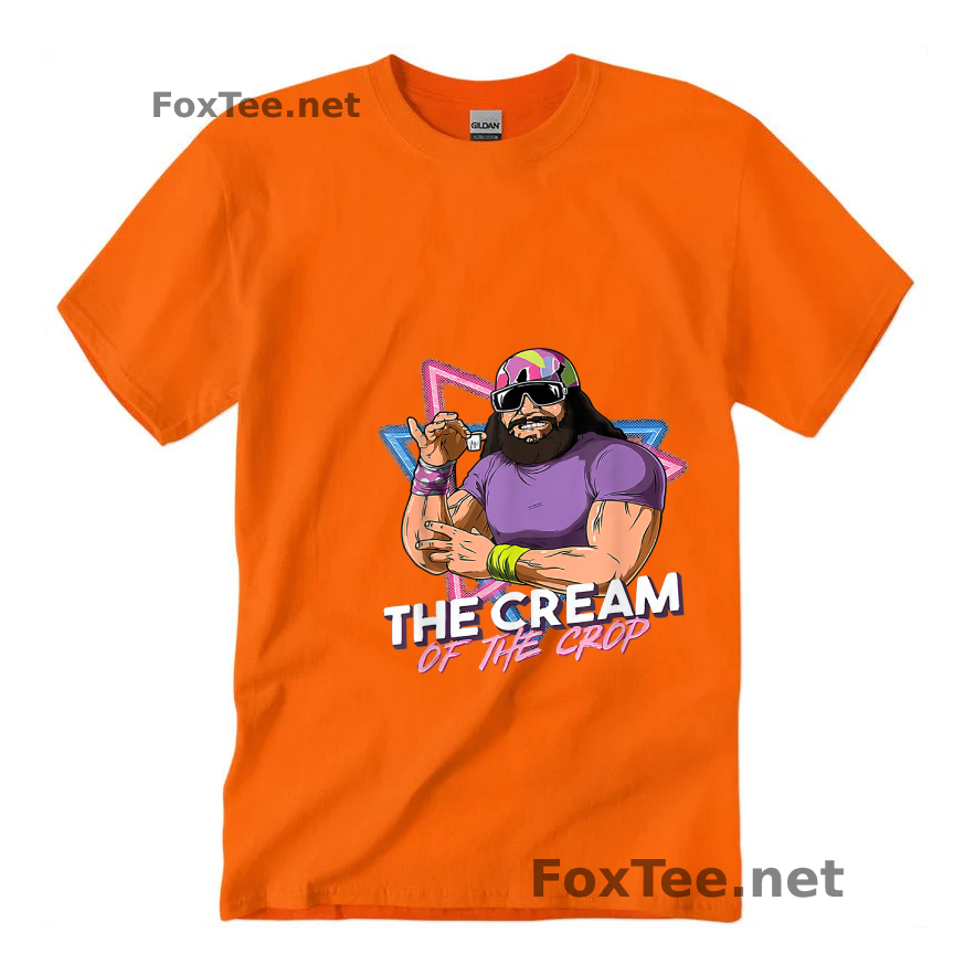 Thumb The Cream of The Crop, Funny Wrestling Ugly Xmas Christmas T-Shirt - Safety Orange